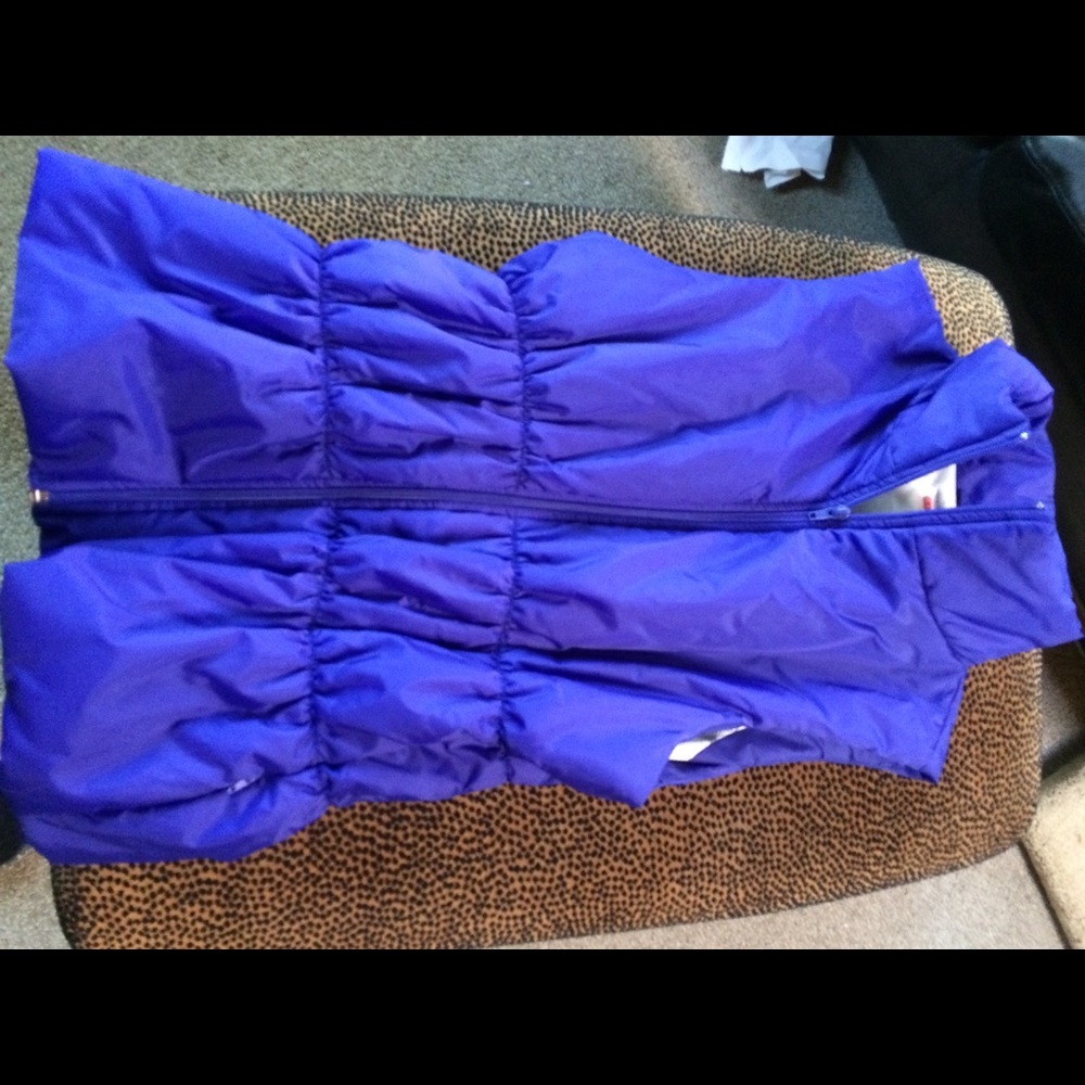 Beautiful blue vest!